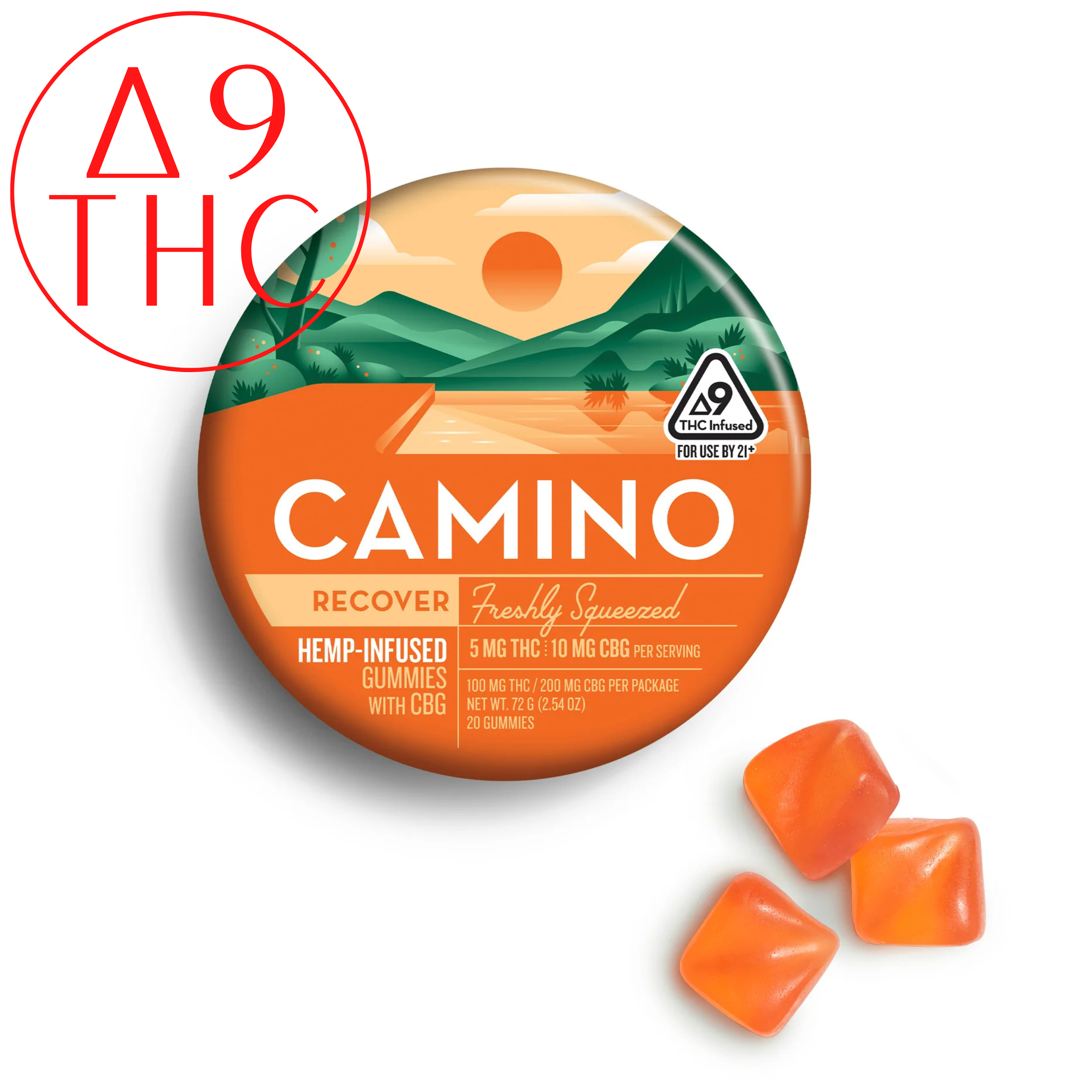 D9 THC CAMINO GUMMIES